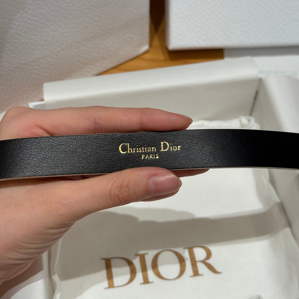 Ремінь Dior з натуральної шкіри теляти — фото 6