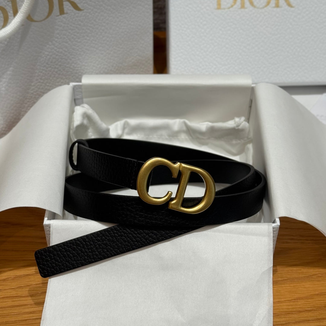 Ремінь Dior з натуральної шкіри теляти — фото 1