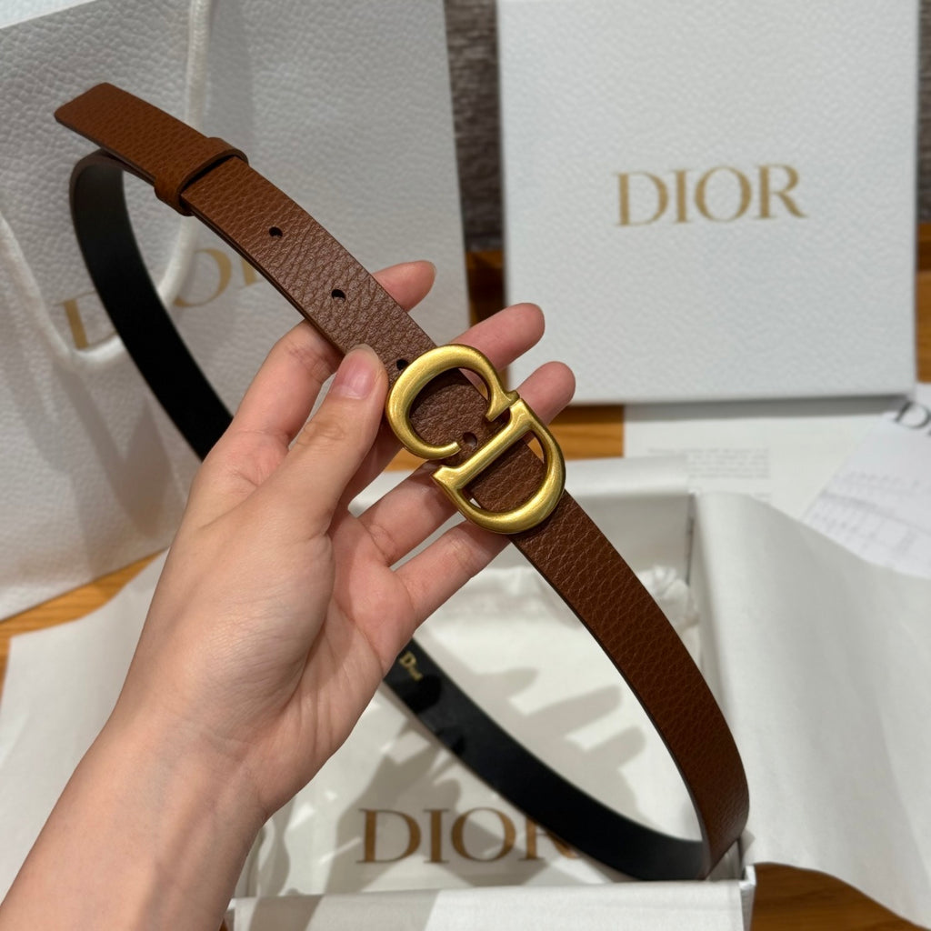 Ремінь Dior з натуральної шкіри теляти — фото 3