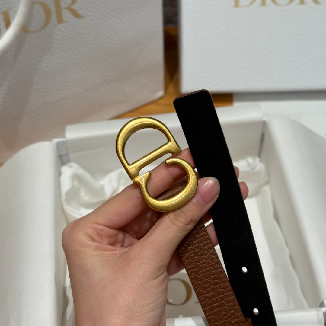Ремінь Dior з натуральної шкіри теляти — фото 4