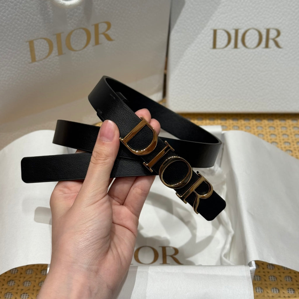 Ремінь Dior з натуральної шкіри теляти — фото 2