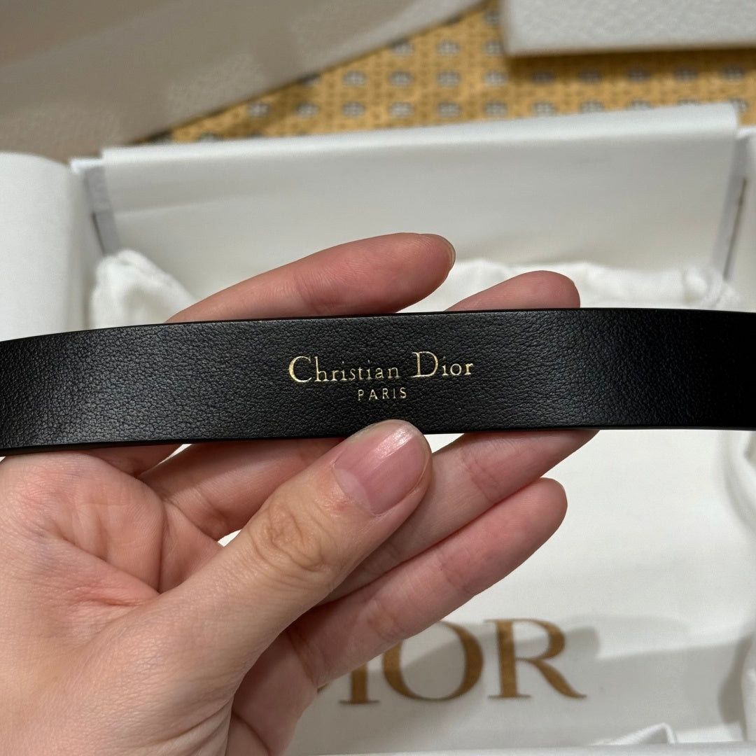 Ремінь Dior з натуральної шкіри теляти — фото 4
