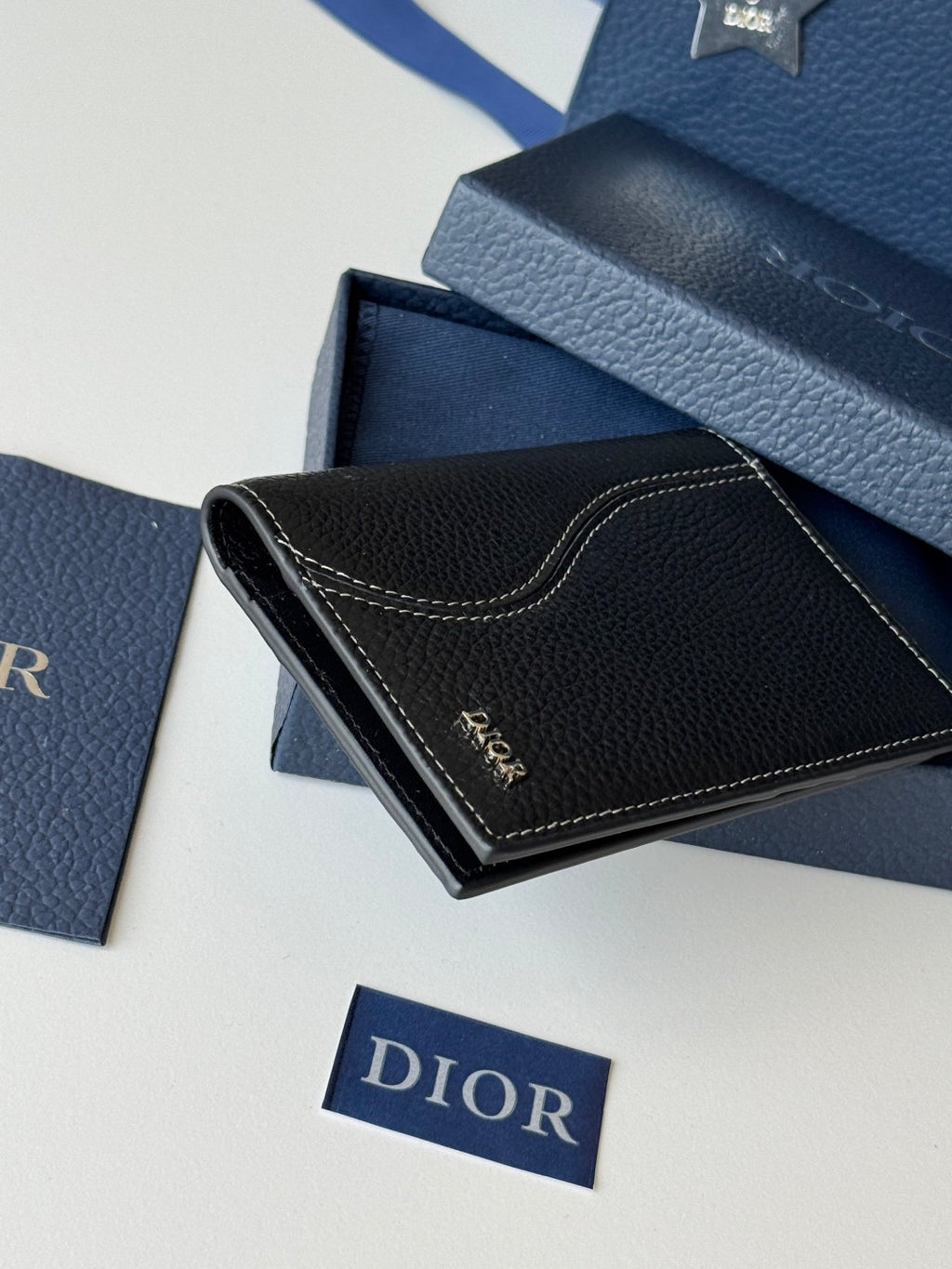 Обкладинка для паспорта Dior Saddle з натуральної шкіри — фото 5
