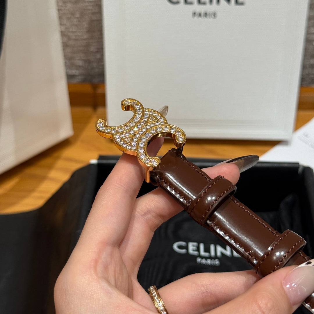 Ремінь Celine Triomphe — фото 4