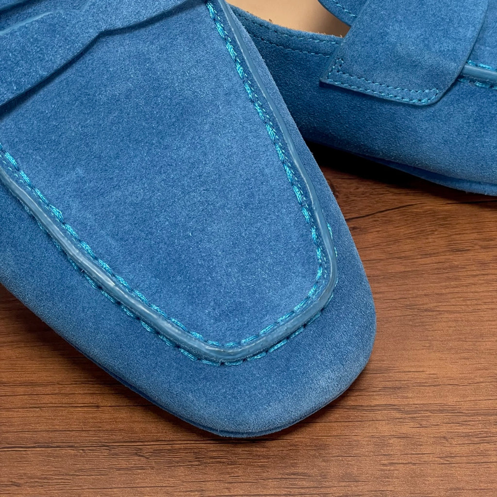 Чоловічі шкіряні лофери Ferragamo сірі