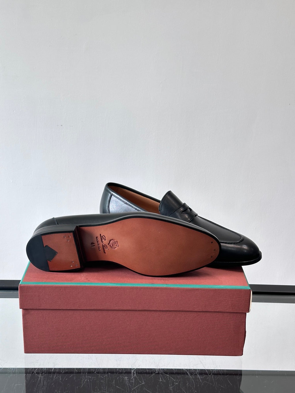 Шкіряні туфлі Loro Piana