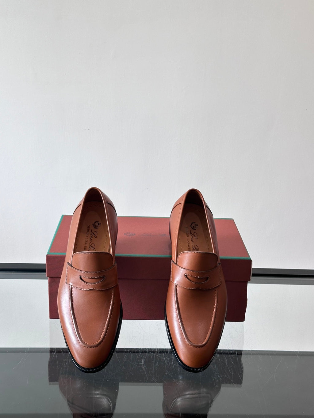 Шкіряні туфлі Loro Piana