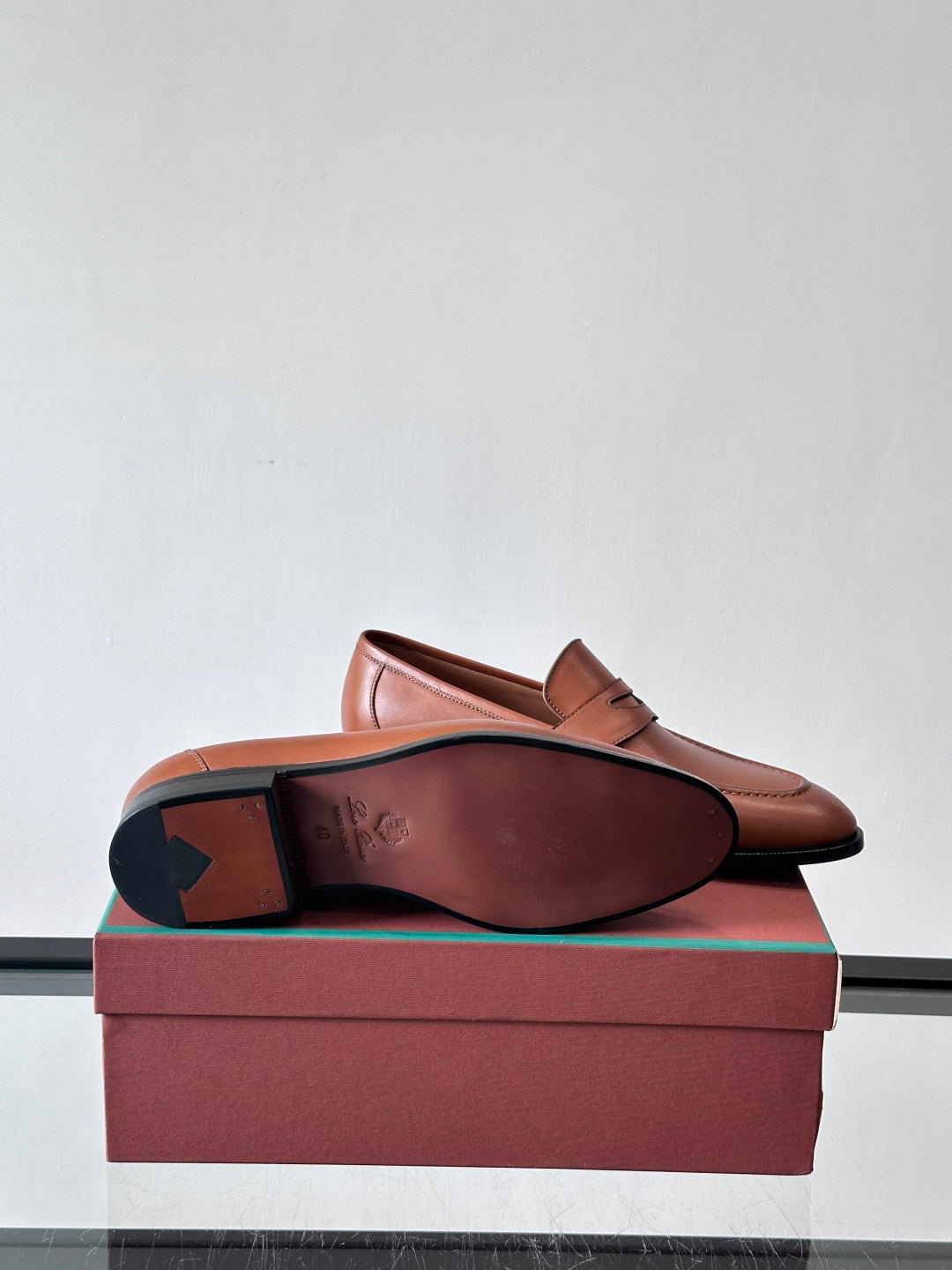 Шкіряні туфлі Loro Piana