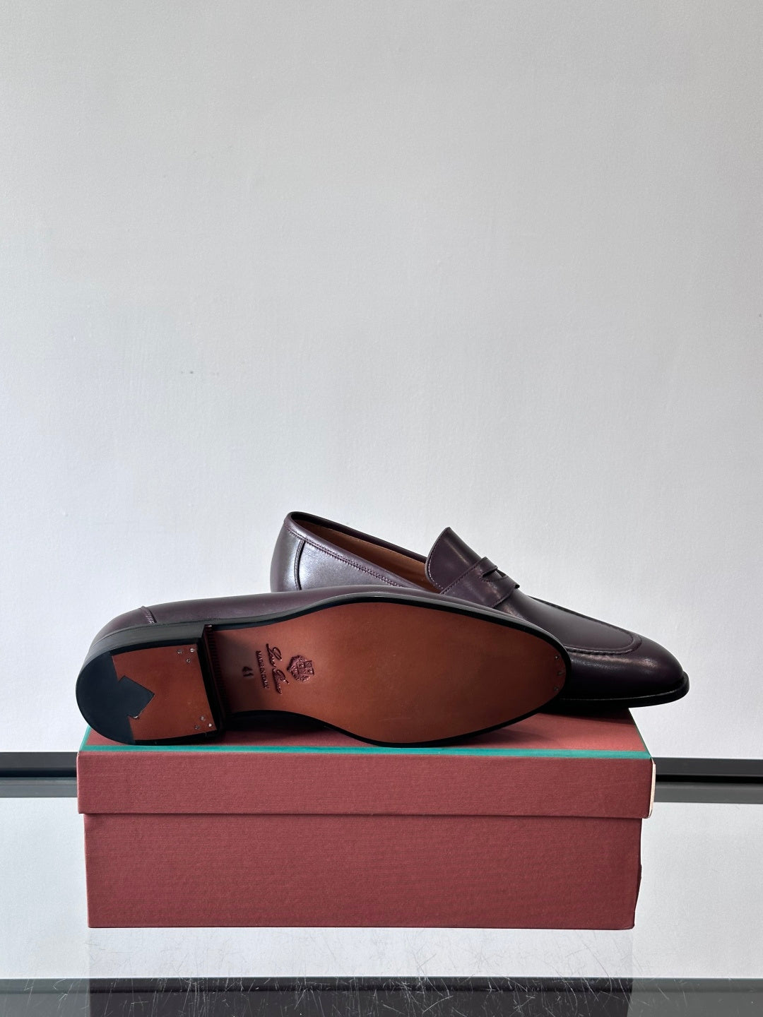 Шкіряні туфлі Loro Piana