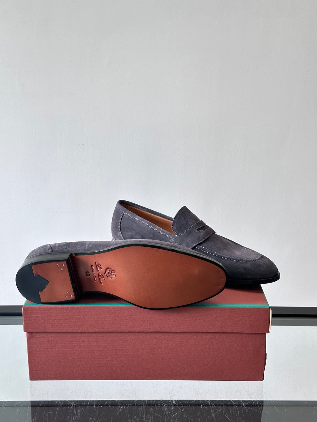 Шкіряні туфлі Loro Piana