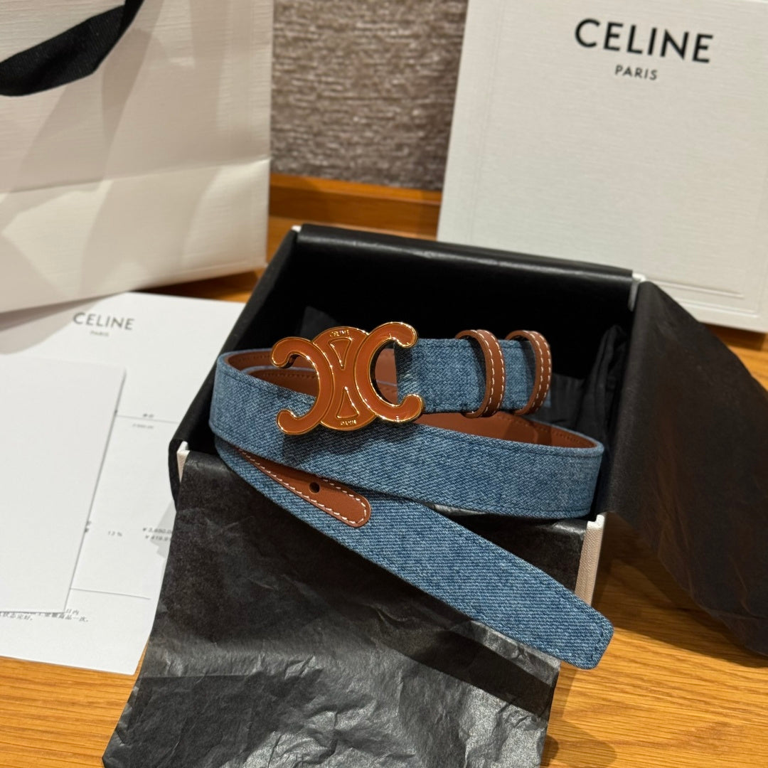 Ремінь Celine Triomphe — фото 6