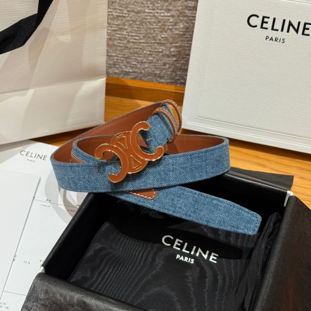 Ремінь Celine Triomphe — фото 2