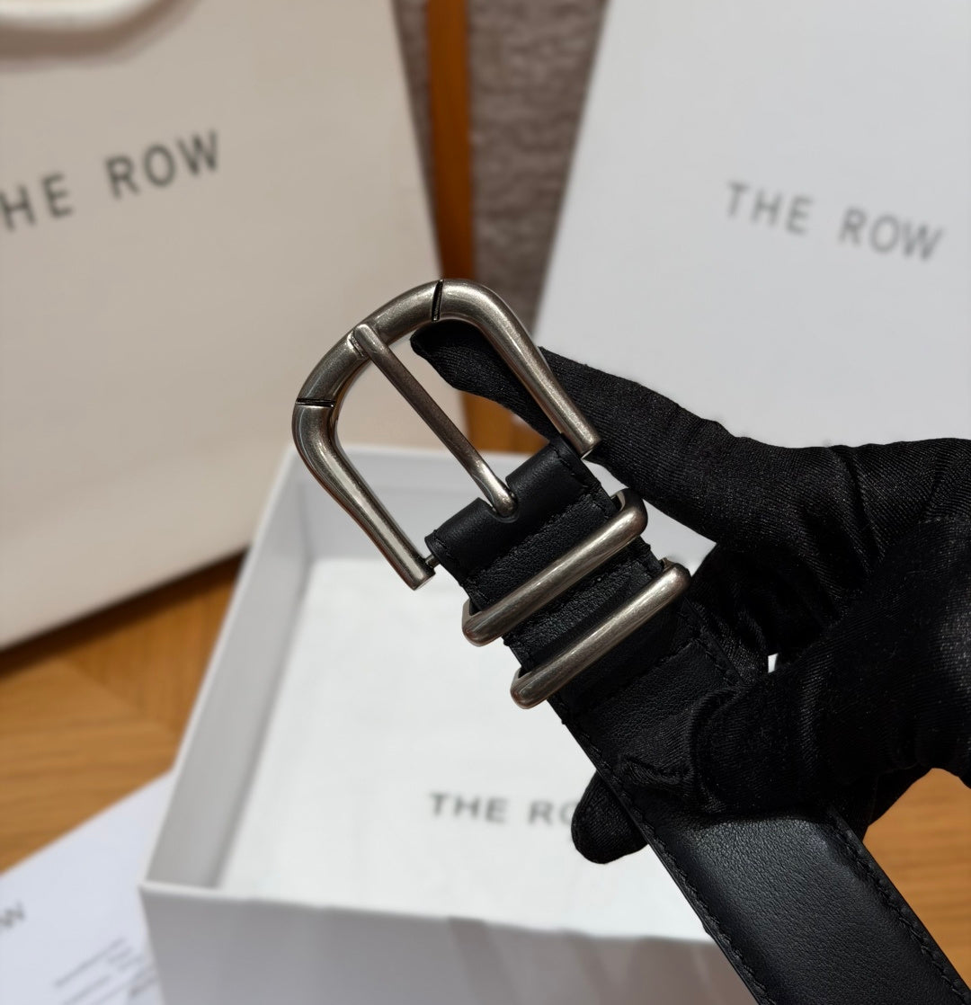 Ремінь The Row з натуральної телячої шкіри