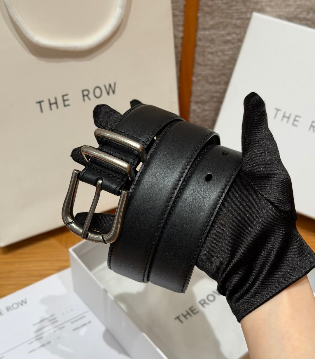 Ремінь The Row з натуральної телячої шкіри