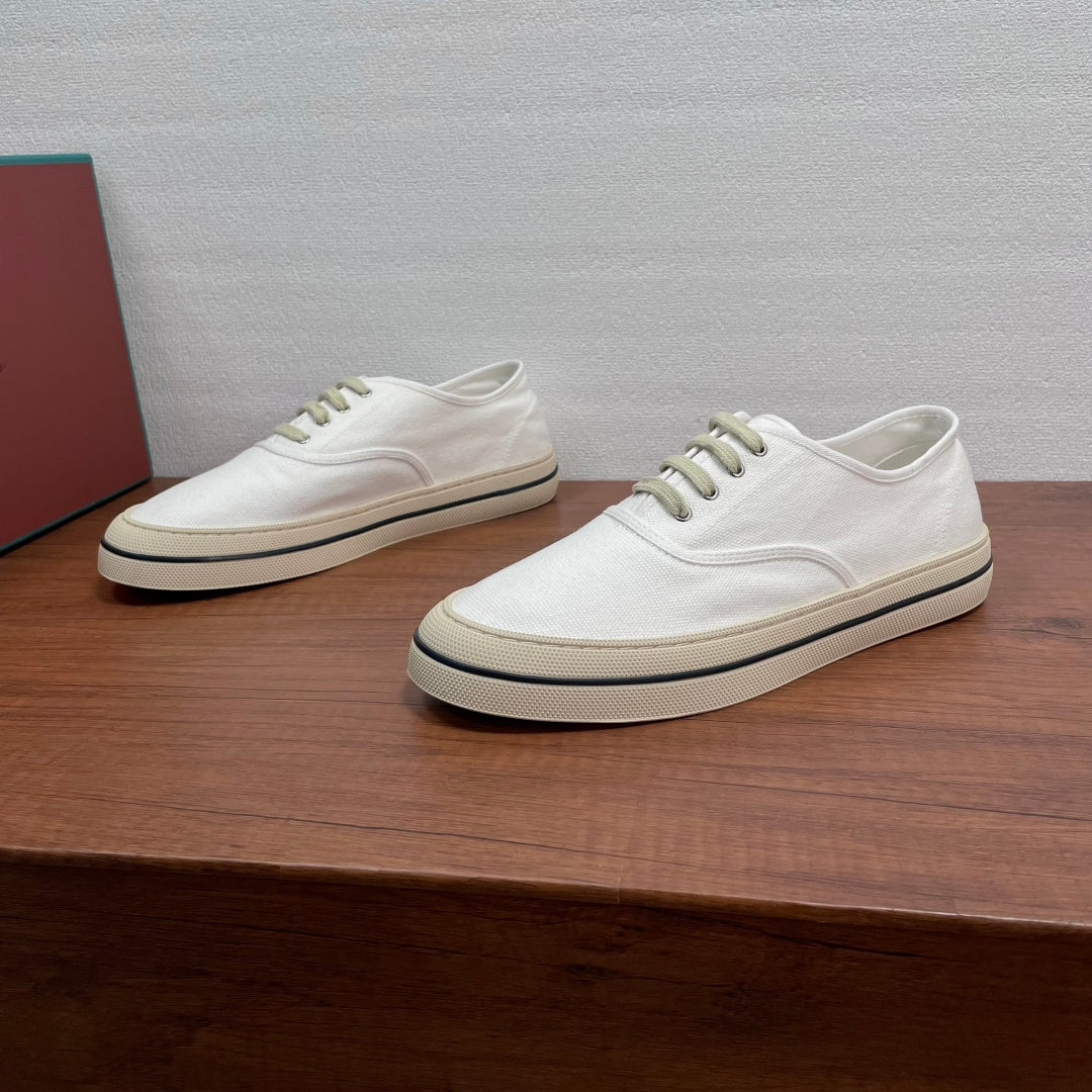 Текстильні кеди Loro Piana Nantucket Walk — білий