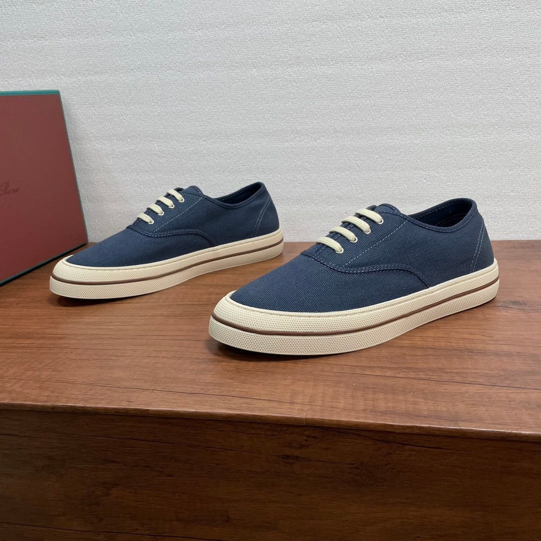 Текстильні кеди Loro Piana Nantucket Walk — темно-синій
