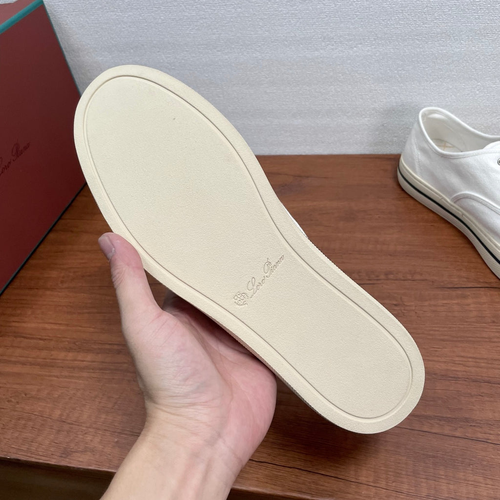Текстильні кеди Loro Piana Nantucket Walk — білий