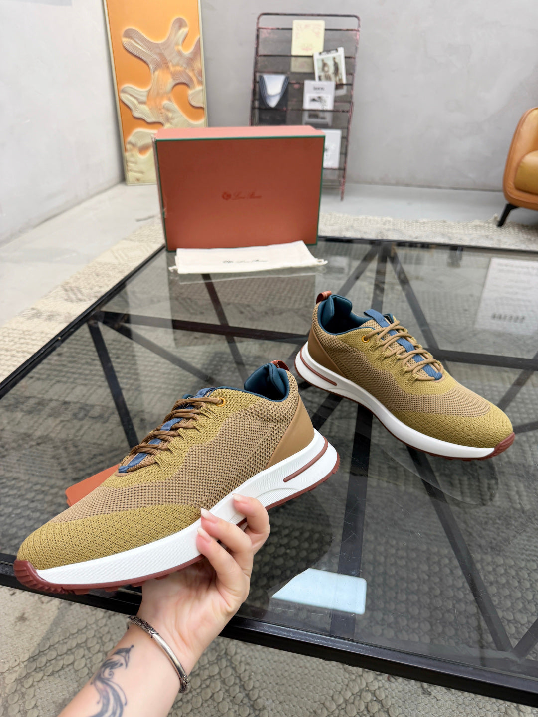 Трикотажні кросівки Loro Piana