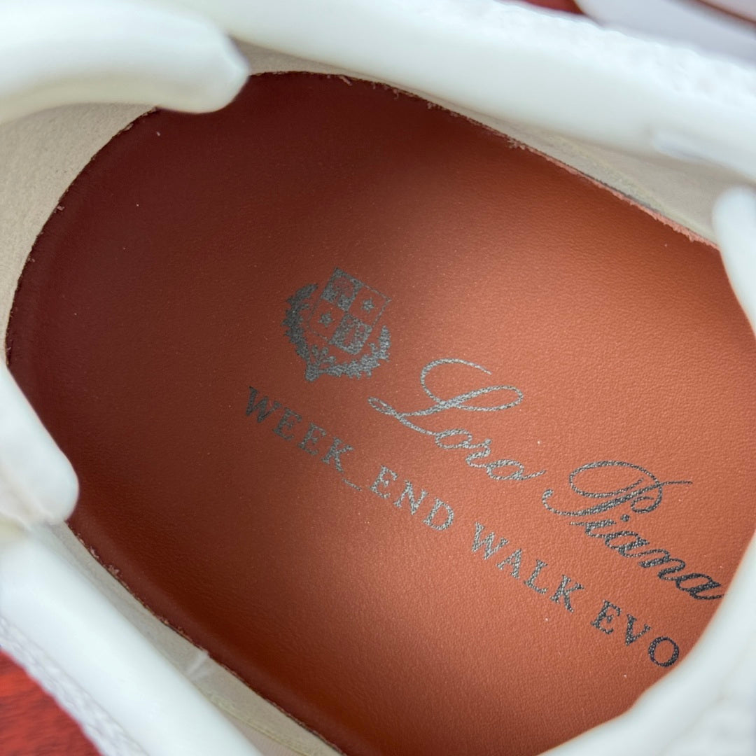 Текстильні кросівки Loro Piana Week End Walk — білий