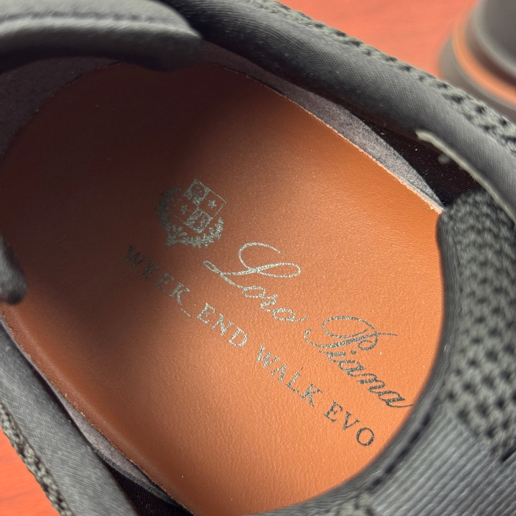 Текстильні кросівки Loro Piana Week End Walk — чорний