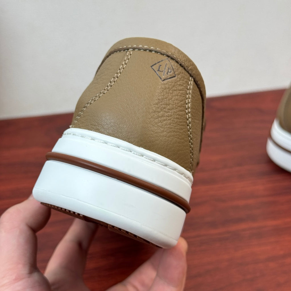 Шкіряні лофери Loro Piana Summer Walk — коричневий