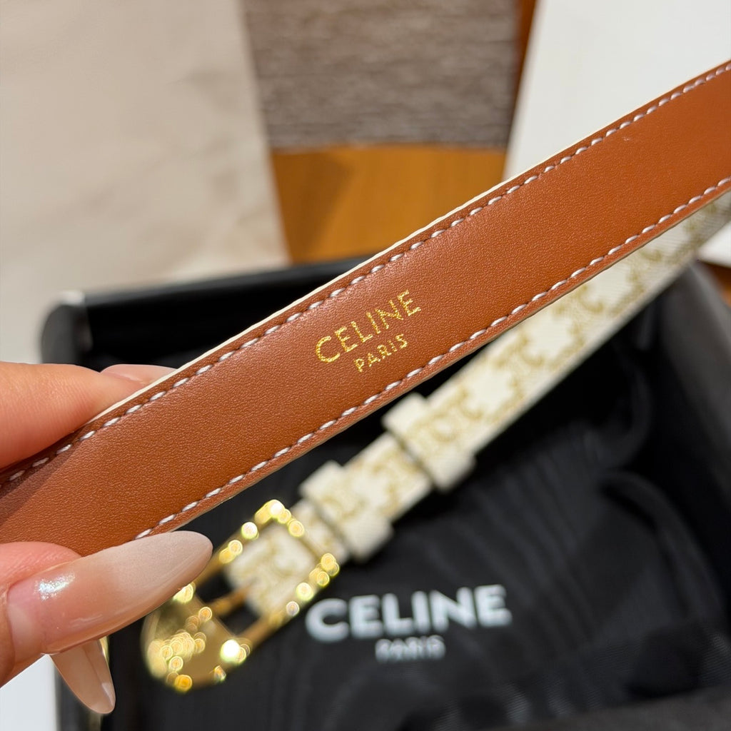 Ремінь Celine з натуральної шкіри