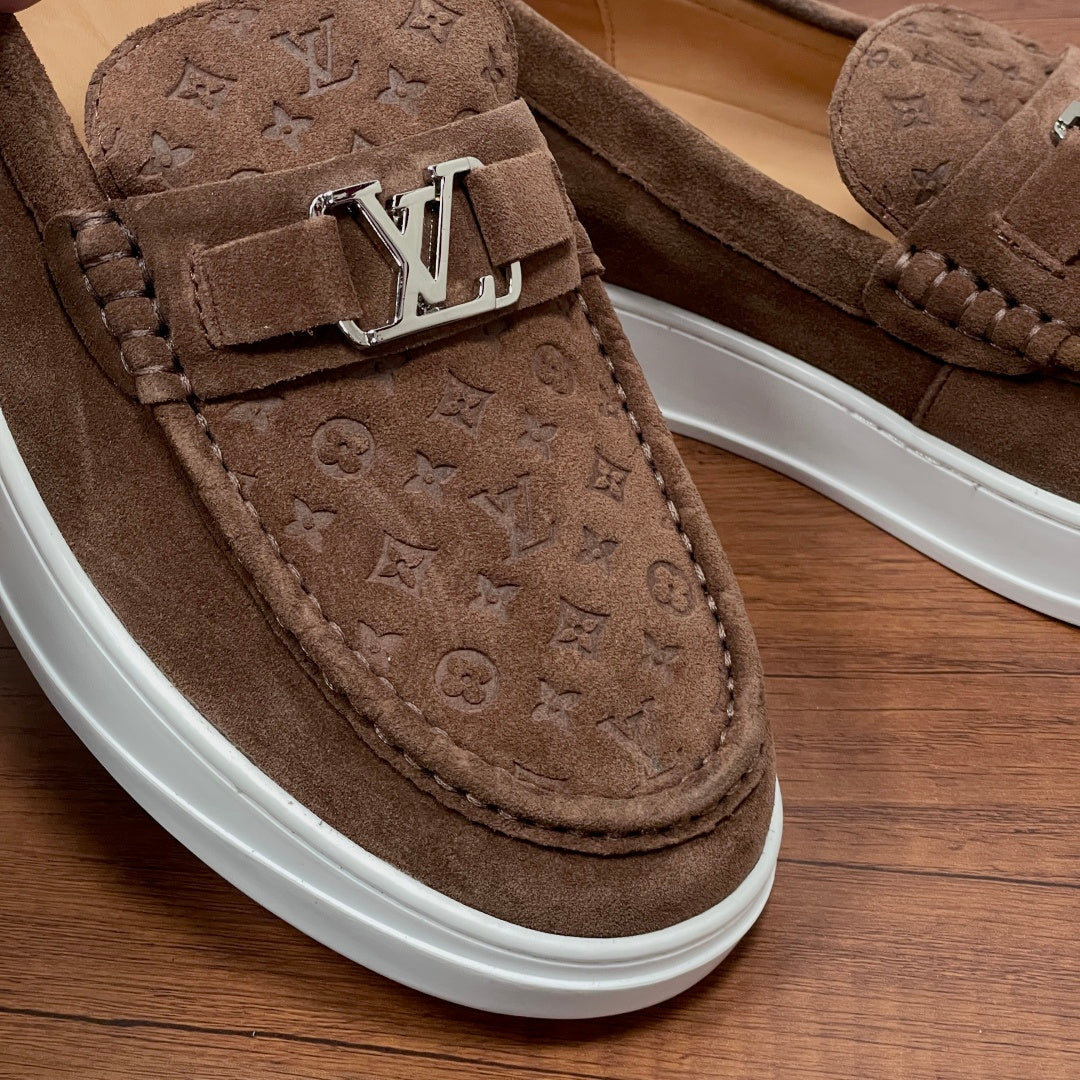 Лофери Louis Vuitton з натуральної замші