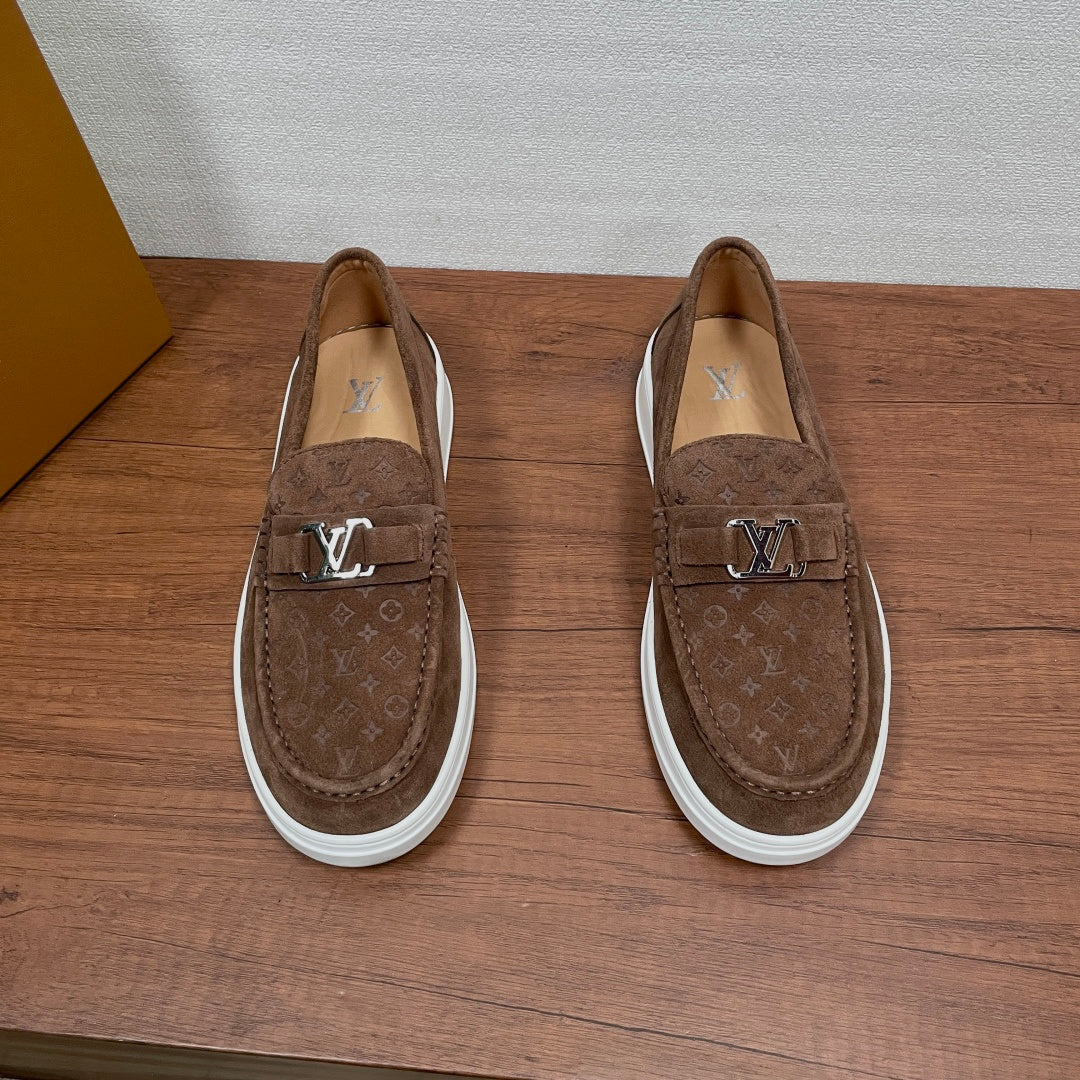 Лофери Louis Vuitton з натуральної замші