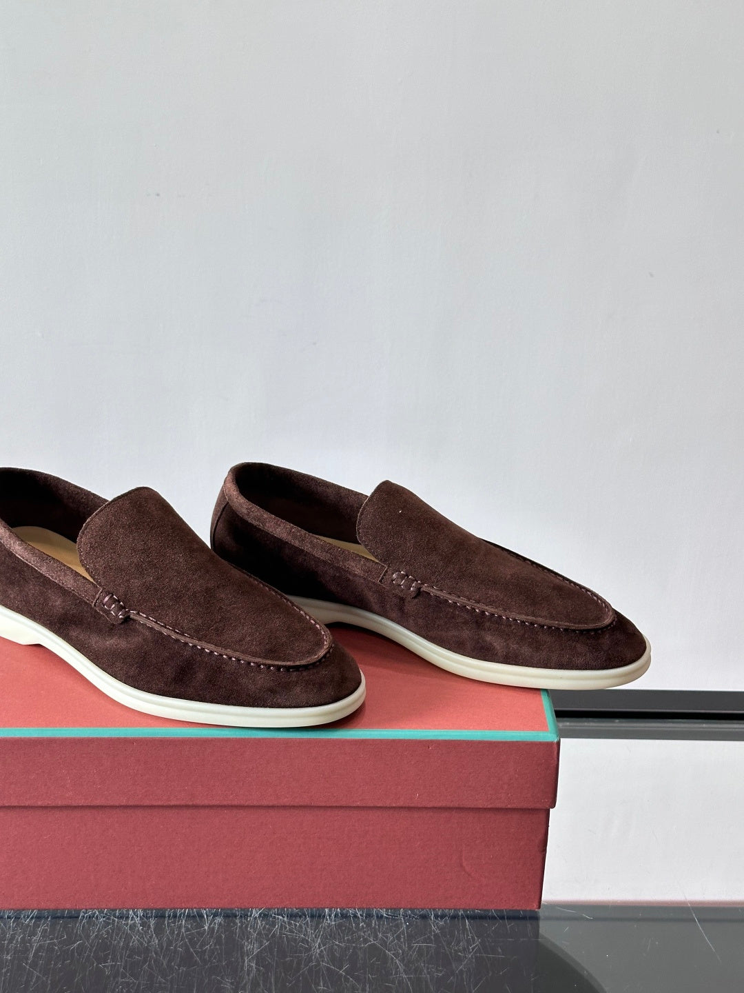 Замшеві лофери Loro Piana Summer Walk