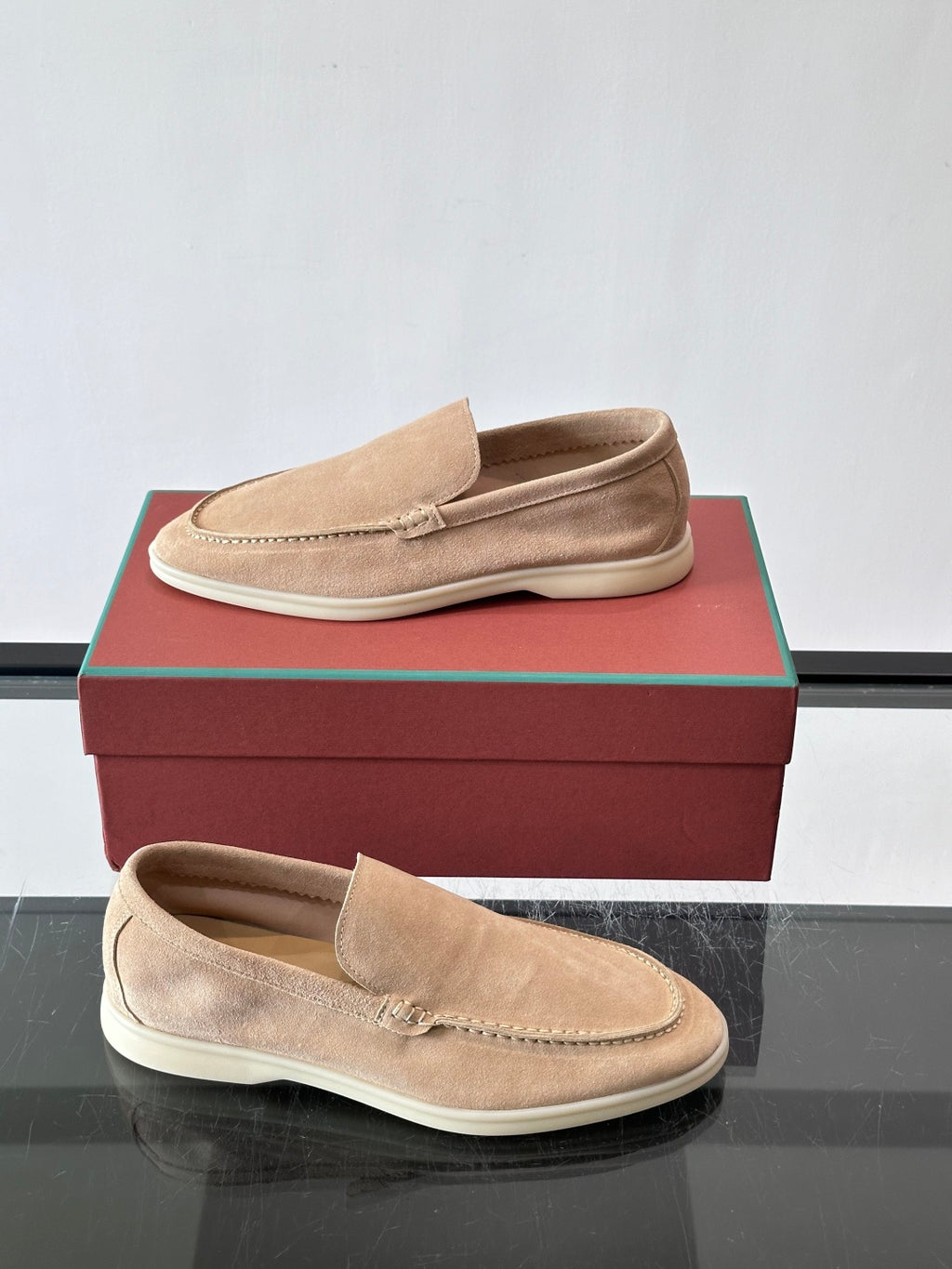 Замшеві лофери Loro Piana Summer Walk
