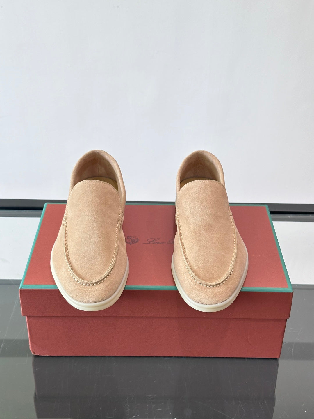 Замшеві лофери Loro Piana Summer Walk
