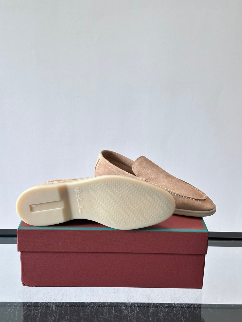 Замшеві лофери Loro Piana Summer Walk