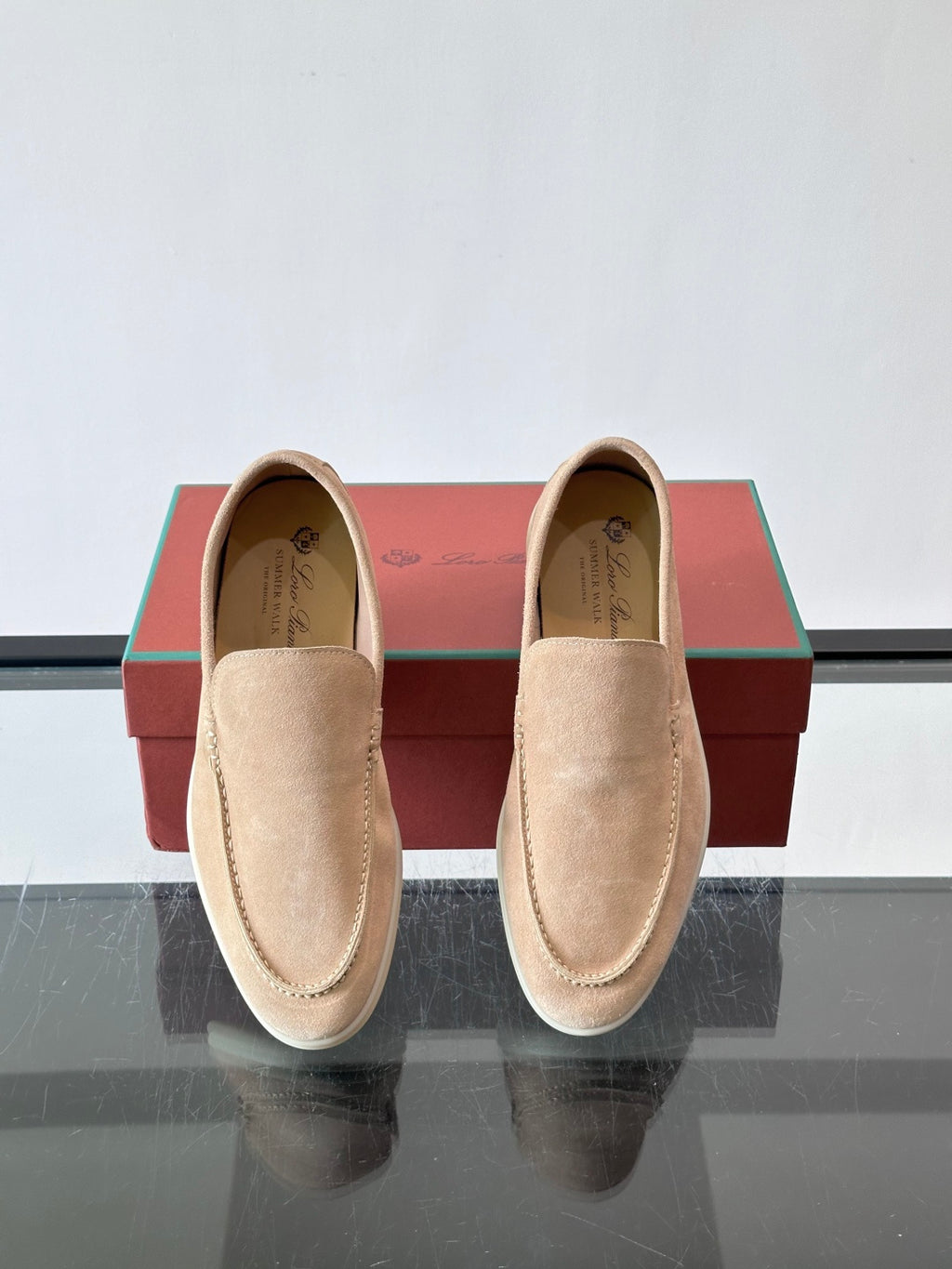 Замшеві лофери Loro Piana Summer Walk