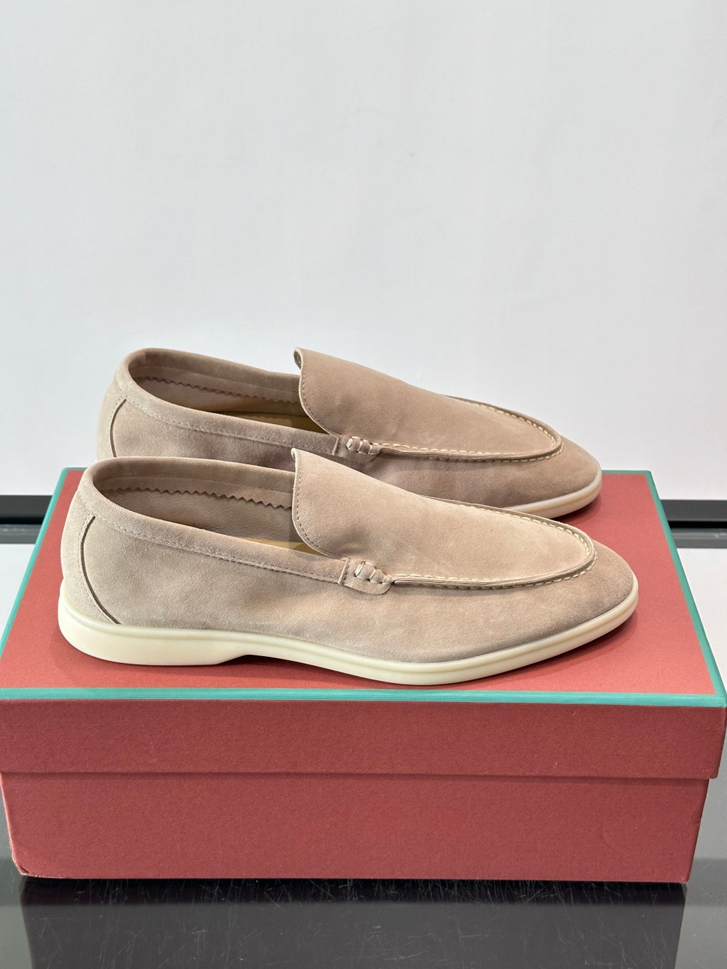 Замшеві лофери Loro Piana Summer Walk
