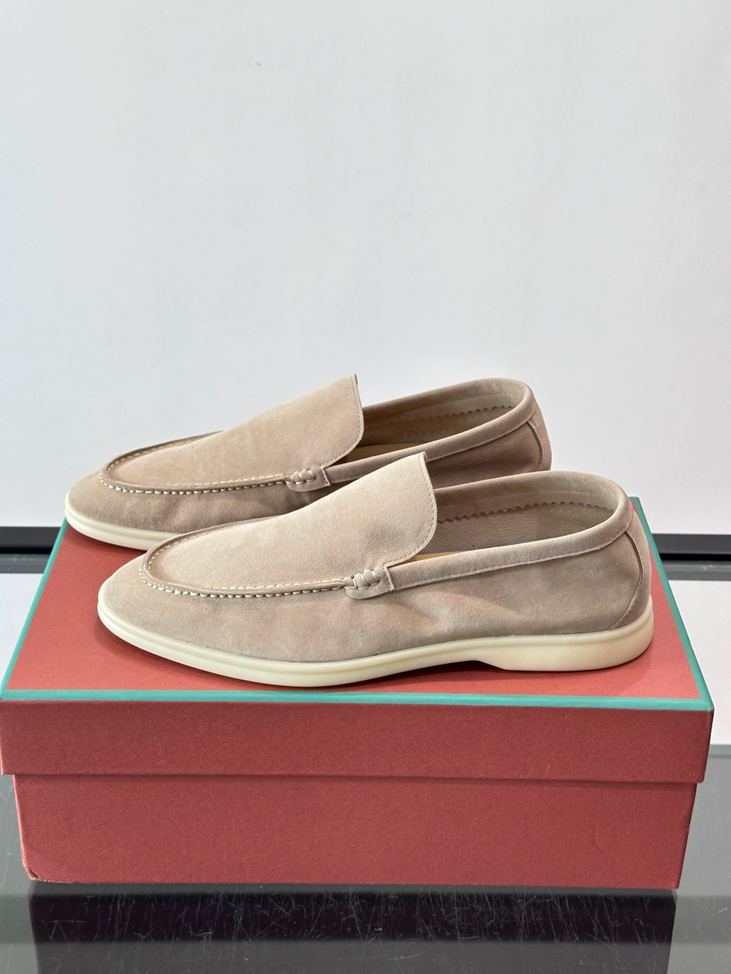 Замшеві лофери Loro Piana Summer Walk