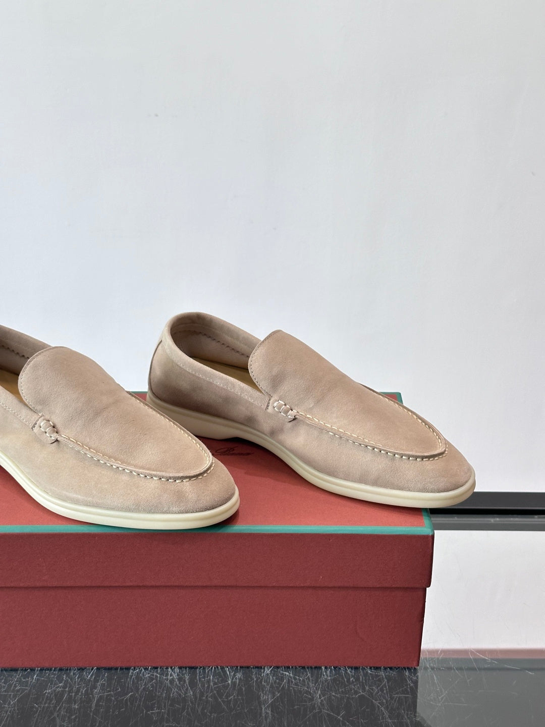 Замшеві лофери Loro Piana Summer Walk