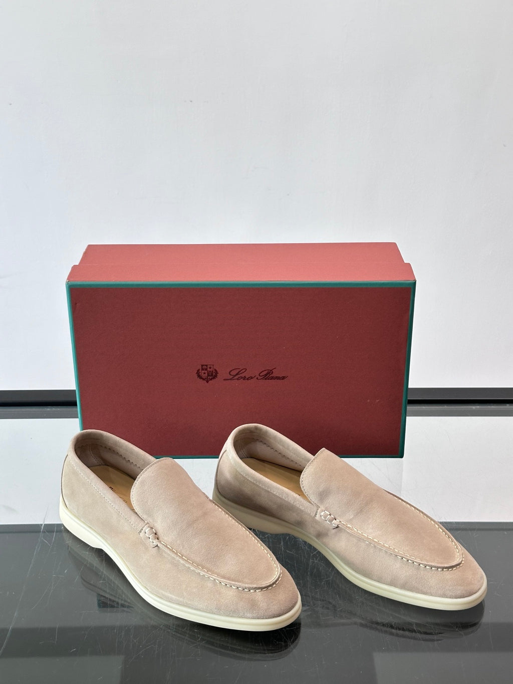 Замшеві лофери Loro Piana Summer Walk