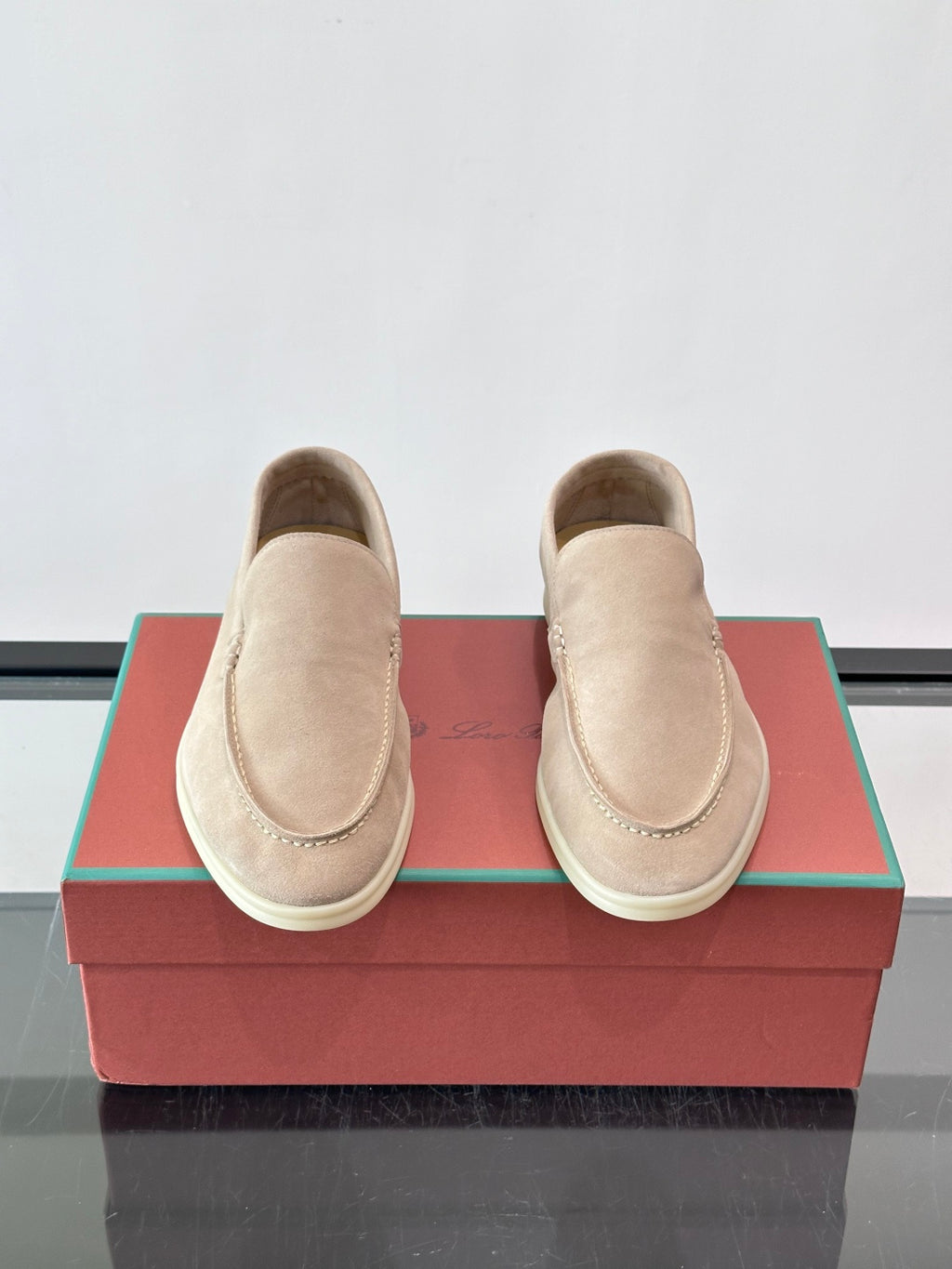 Замшеві лофери Loro Piana Summer Walk