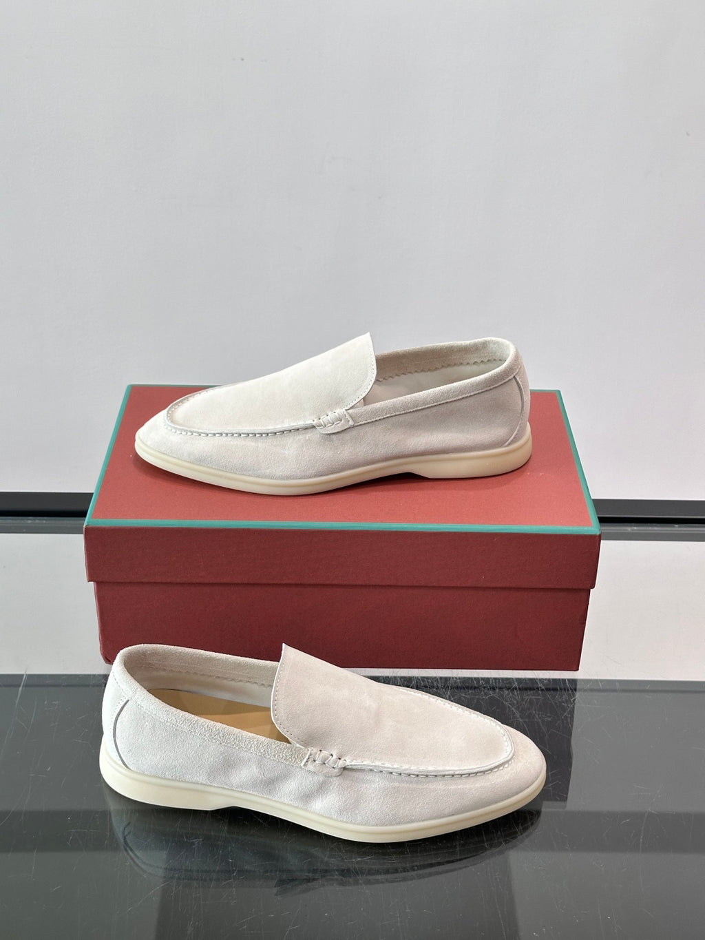 Замшеві лофери Loro Piana Summer Walk