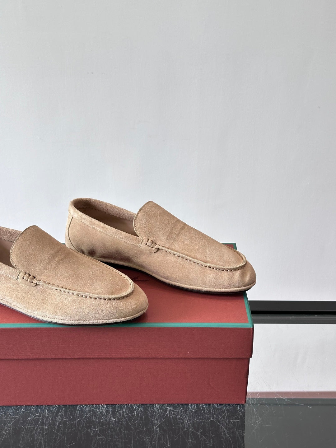 Замшеві лофери Loro Piana Summer Anton Walk