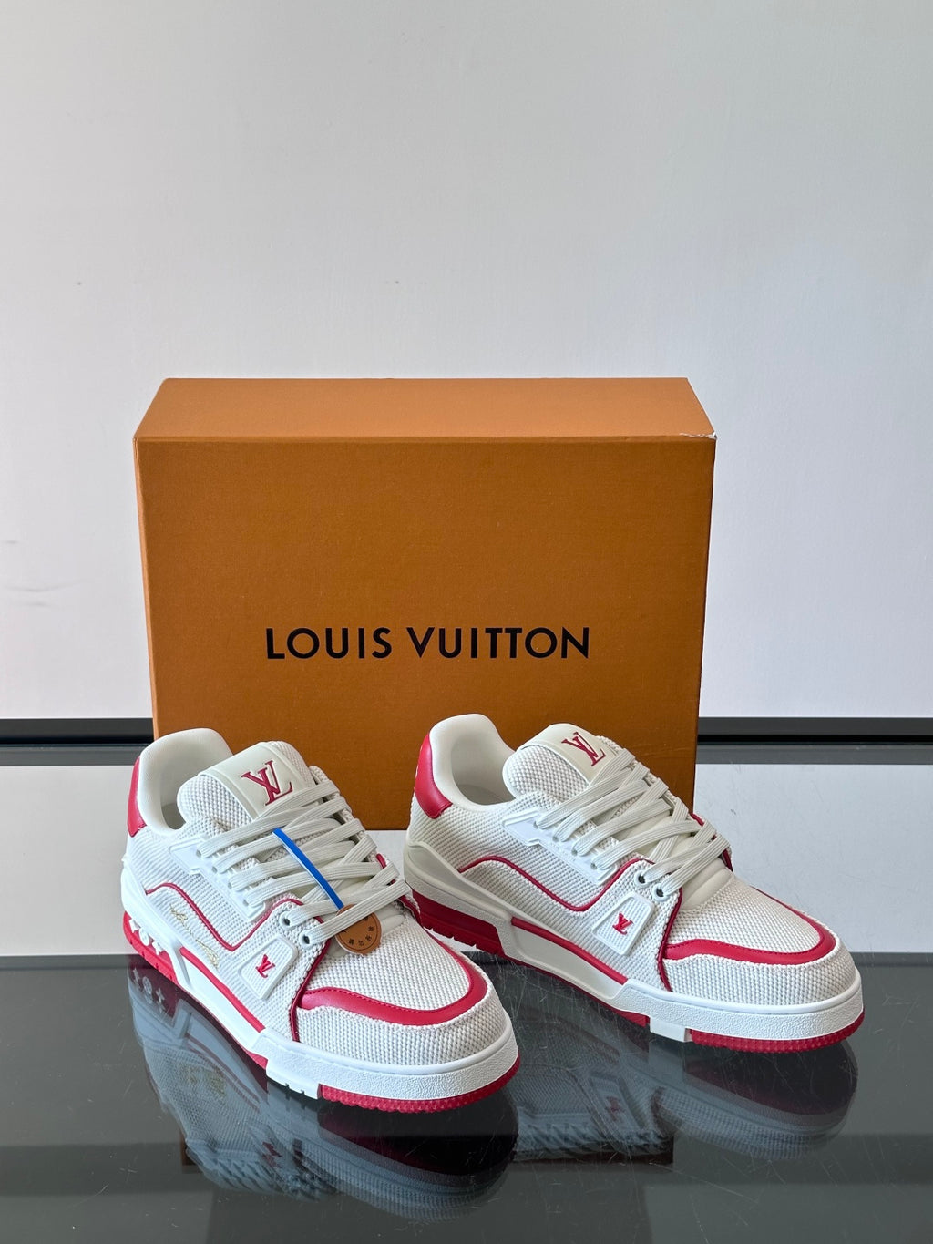 Кеди Louis Vuitton LV Trainer з натуральної шкіри