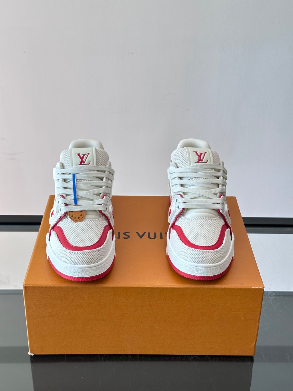 Кеди Louis Vuitton LV Trainer з натуральної шкіри