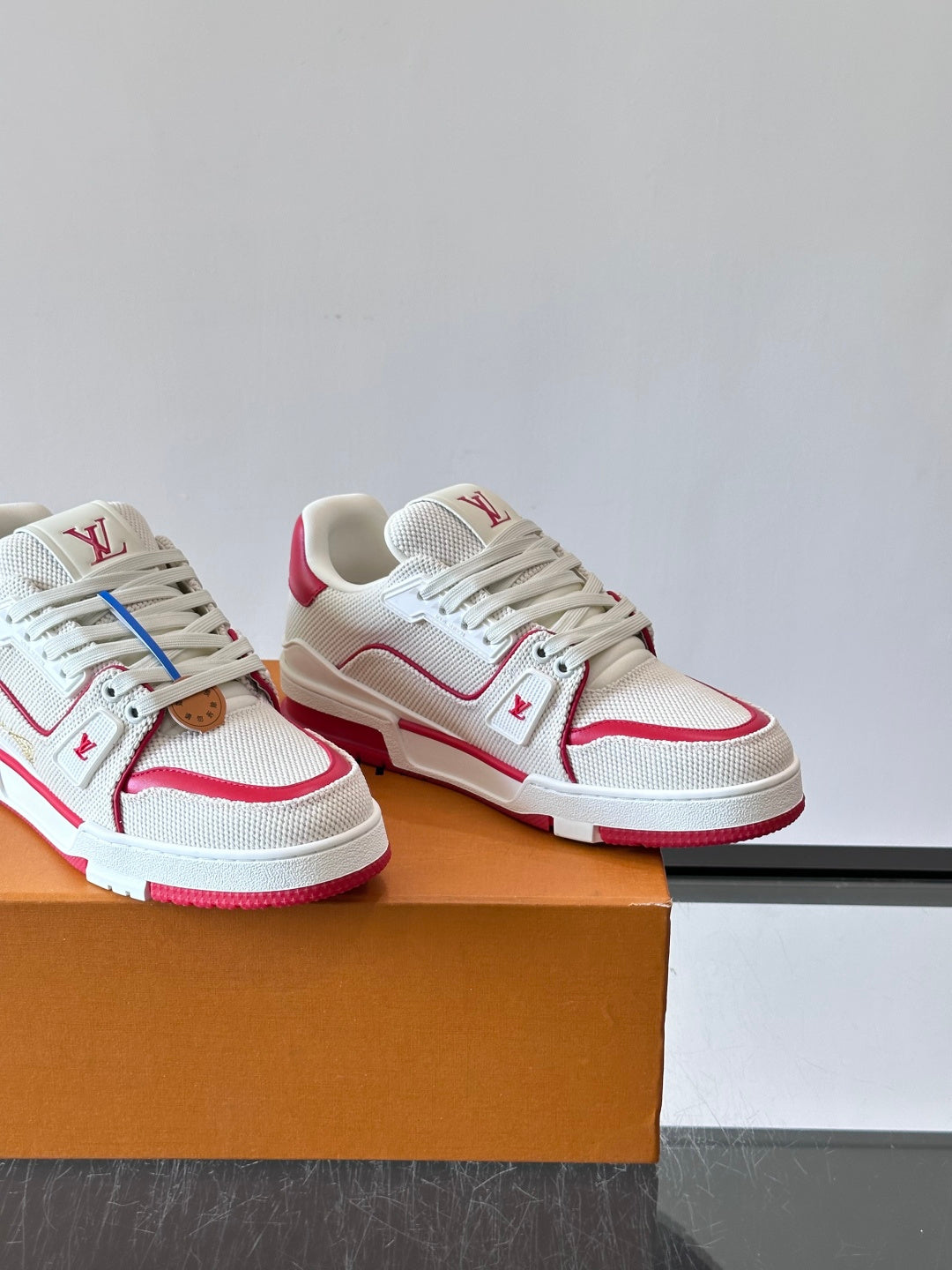 Кеди Louis Vuitton LV Trainer з натуральної шкіри