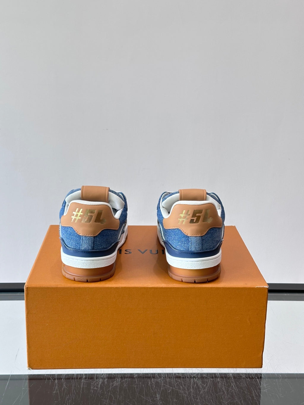 Кеди Louis Vuitton LV Trainer з натуральної шкіри