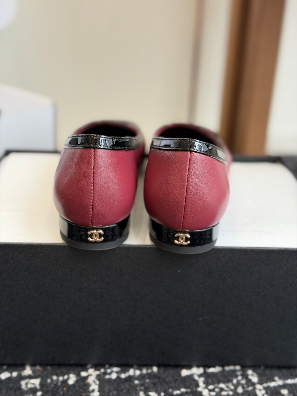 Жіночі елегантні шкіряні туфлі Chanel