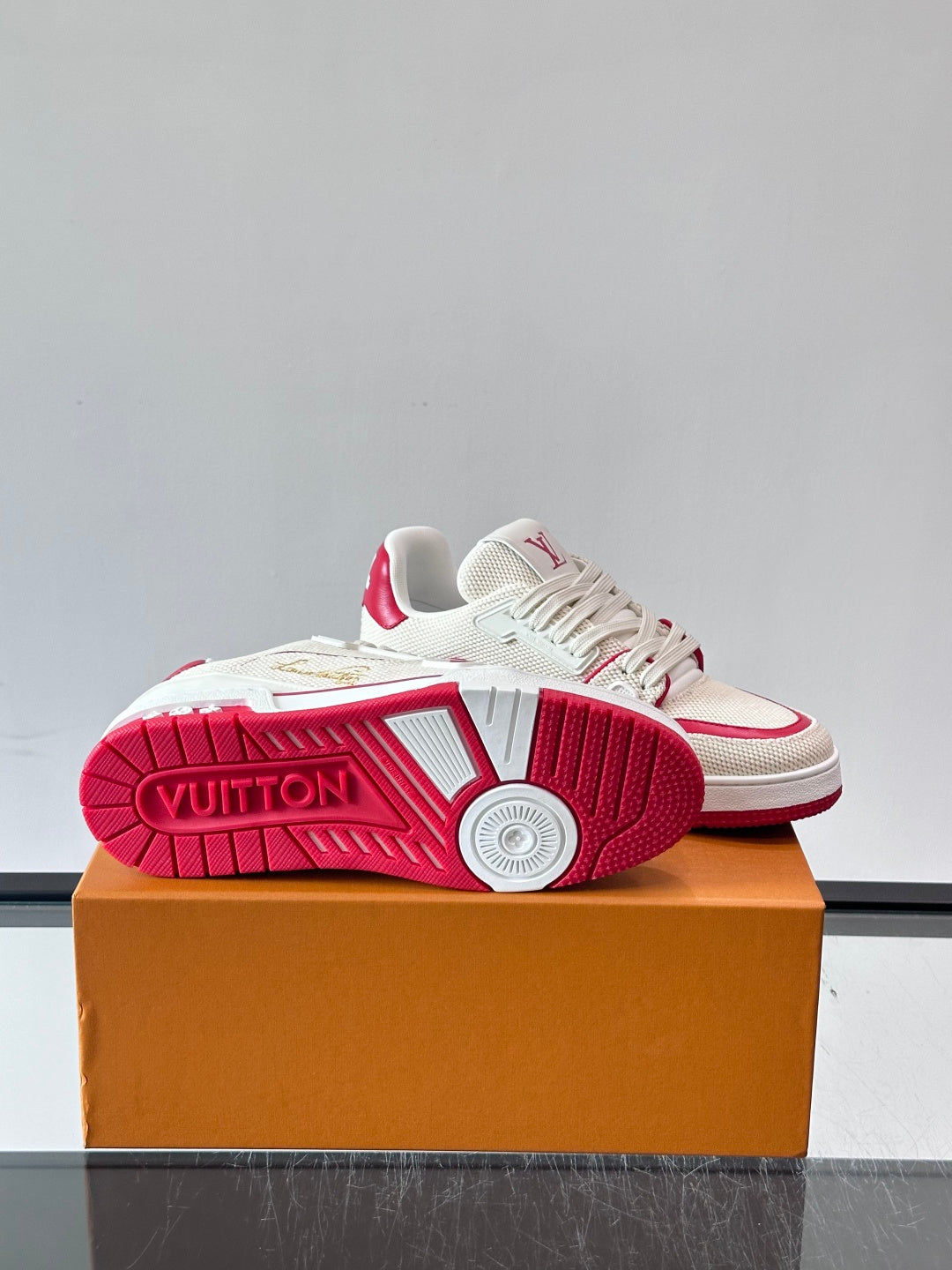 Кеди Louis Vuitton LV Trainer з натуральної шкіри