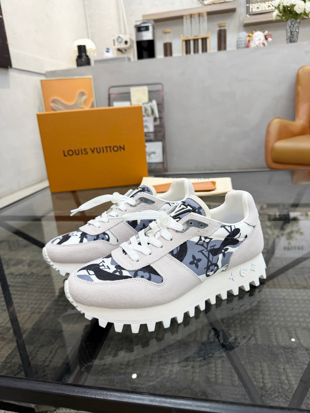 Повсякденні туфлі з натуральної замші та текстилю Louis Vuitton