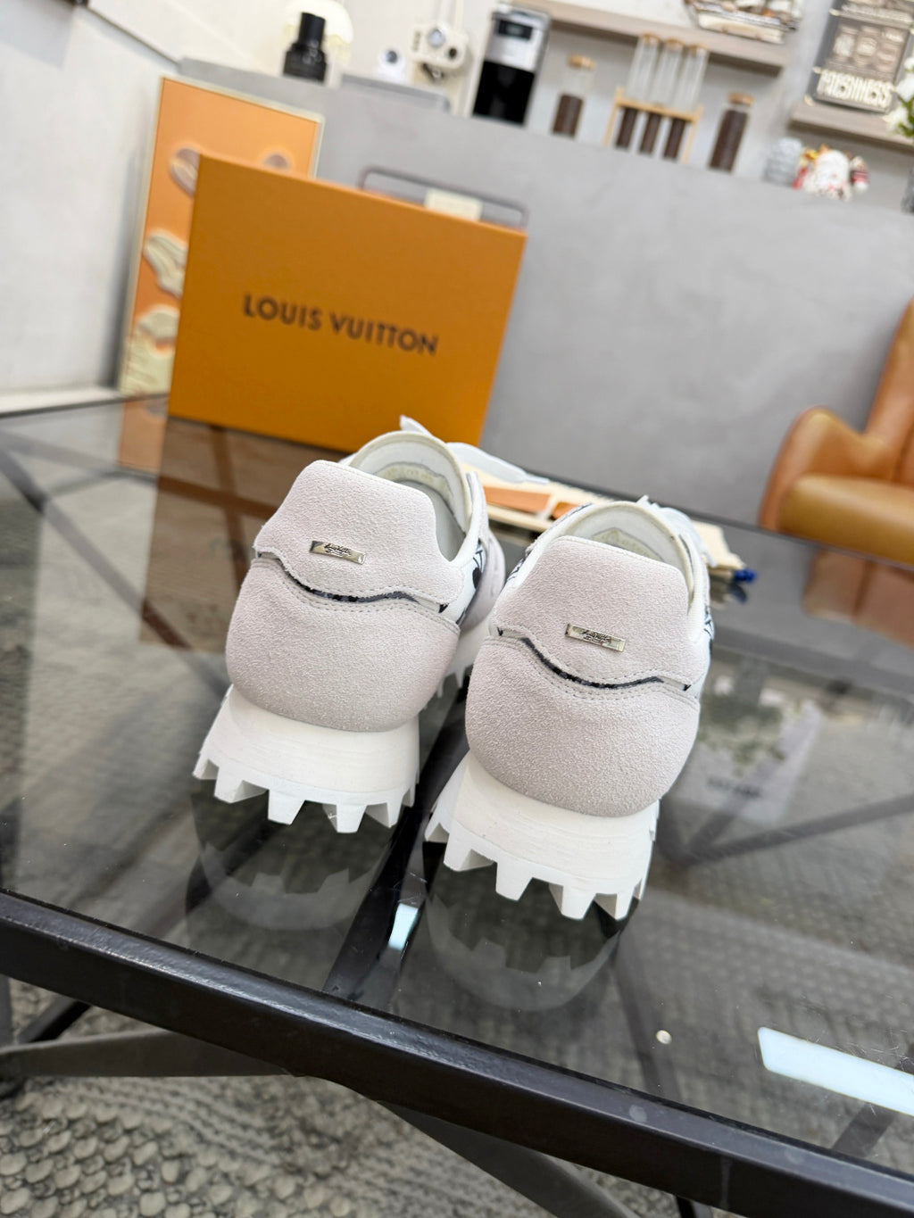 Повсякденні туфлі з натуральної замші та текстилю Louis Vuitton