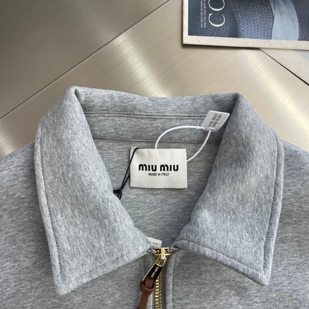 Бавовняна куртка Miu Miu — фото 3