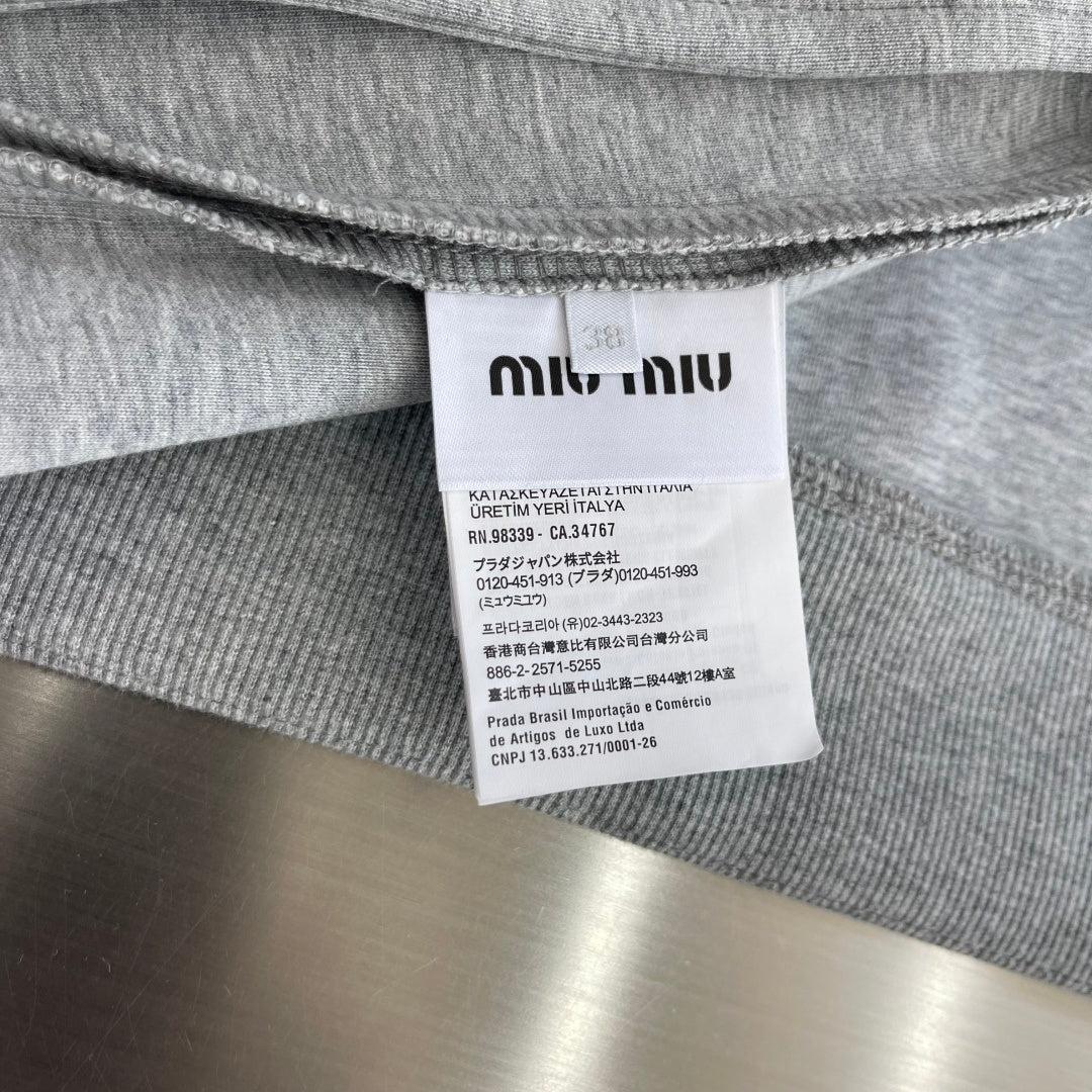 Бавовняна куртка Miu Miu — фото 7